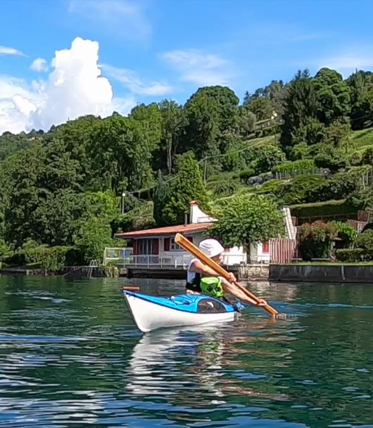 foto per corsi 4 lezione privata sul lago d'orta